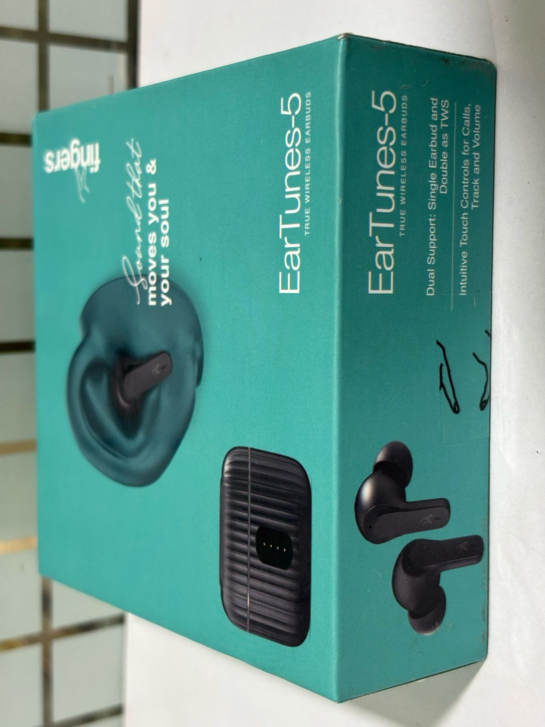 Fingers EarTunes-5 Wireless Earbuds (Black)