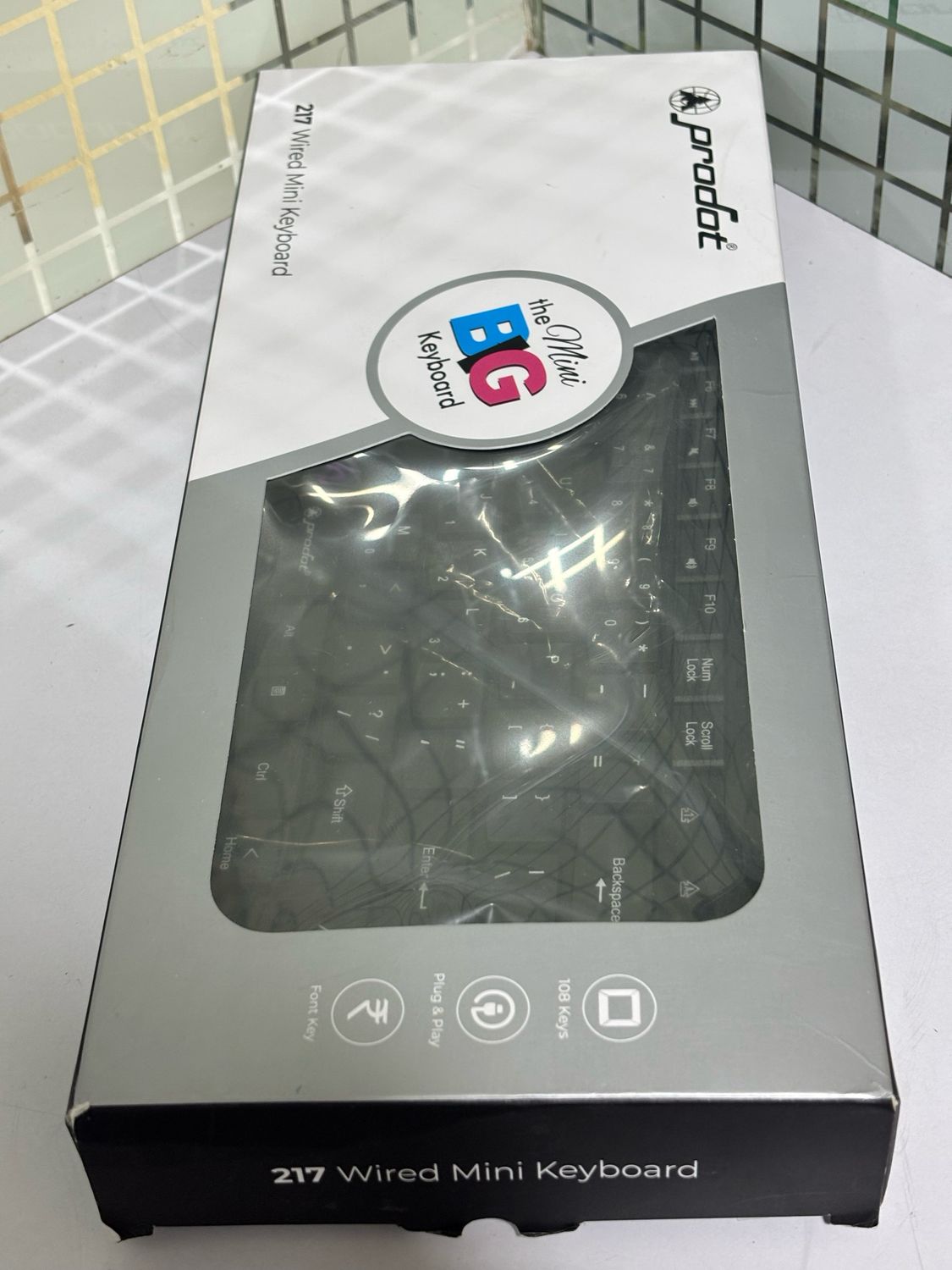 Prodot Wired Mini Keyboard (Pack of 10)