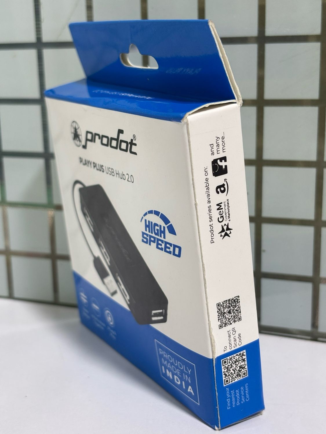 Prodot 4-Port USB Hub, Playy Plus (Pack of 10)