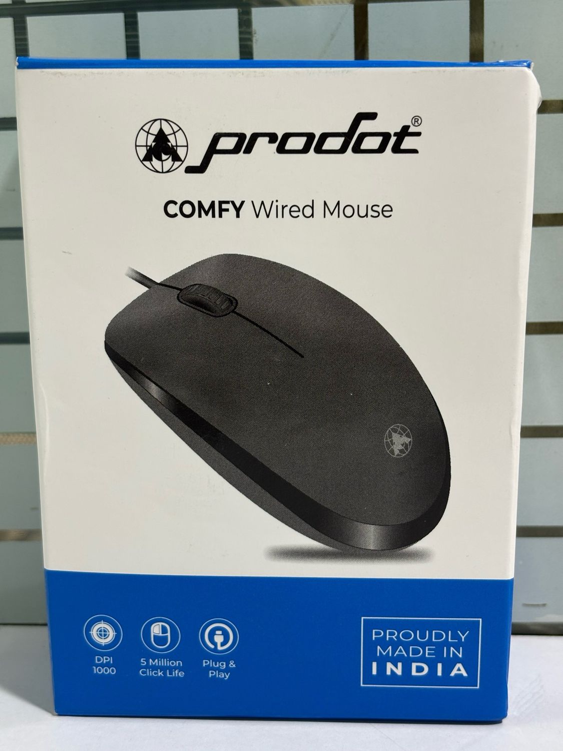 Prodot Comfy USB Wired Mouse (Pack of 10)