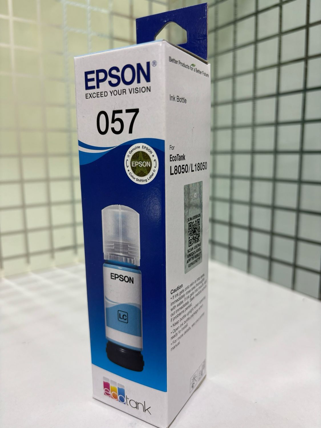 Epson 057 Light Cyan Ink Bottle ,70ml Epson 057 Light Cyan Ink Bottle ,70ml