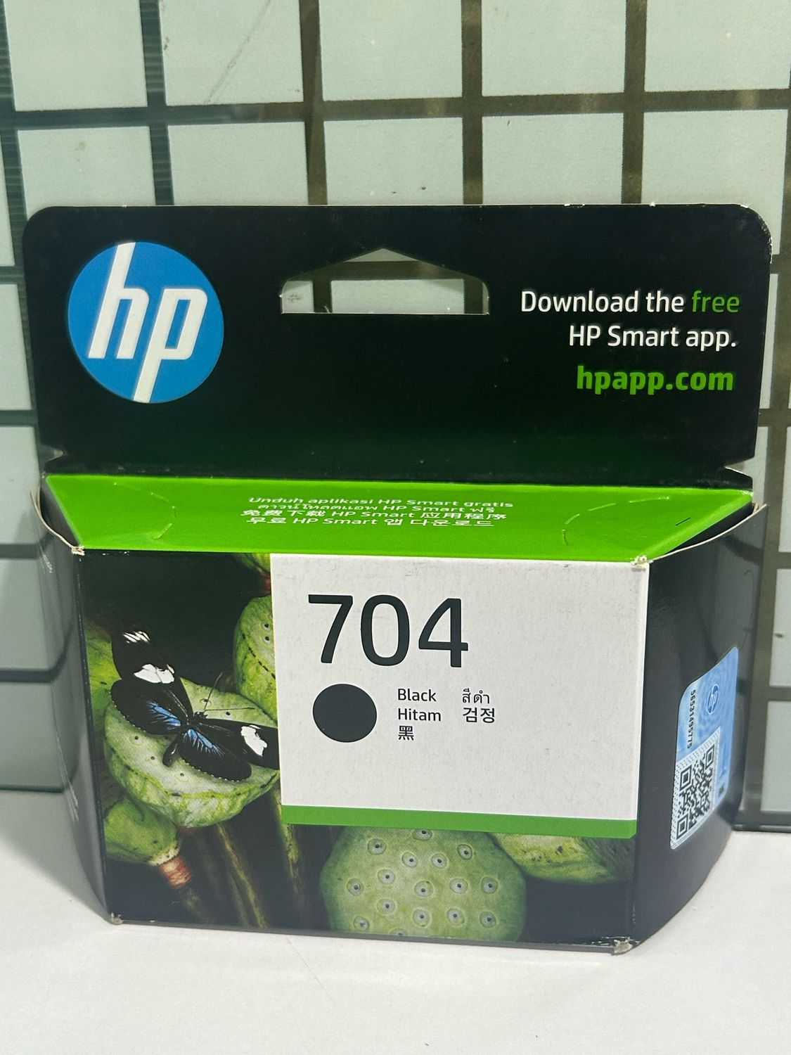 HP 704 Black Ink Cartridge
