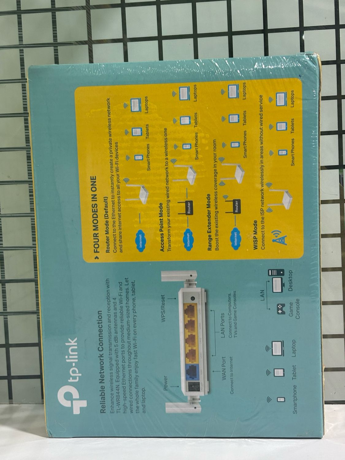 TP Link TL-WR844N 300 Mbps Multi-Mode Wi-Fi Router TP Link TL-WR844N 300 Mbps Multi-Mode Wi-Fi Router