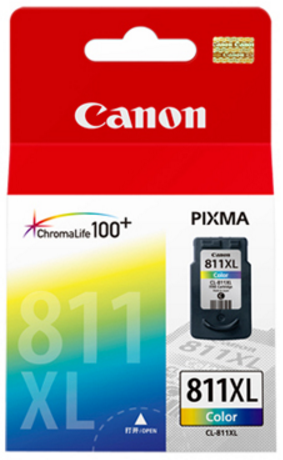 Canon Pixma 811XL Ink Cartridge, Tri Color, 13ml