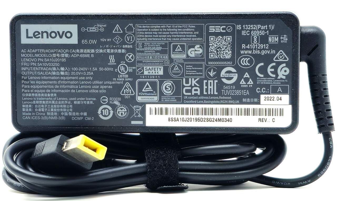 Lenovo ADLX65NCC3A 65W Adapter