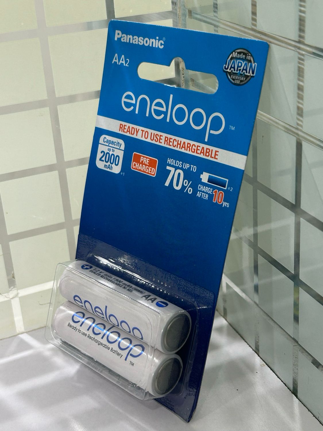 Panasonic Eneloop 2000mAh  AA Rechargeable 2-Battery