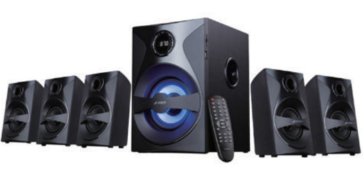 f&d f6000x 5.1 multimedia speakers