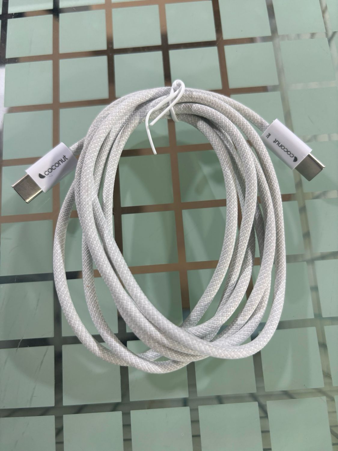 Coconut 1mtr Type-c To Type-c Cable (pack Of 10)