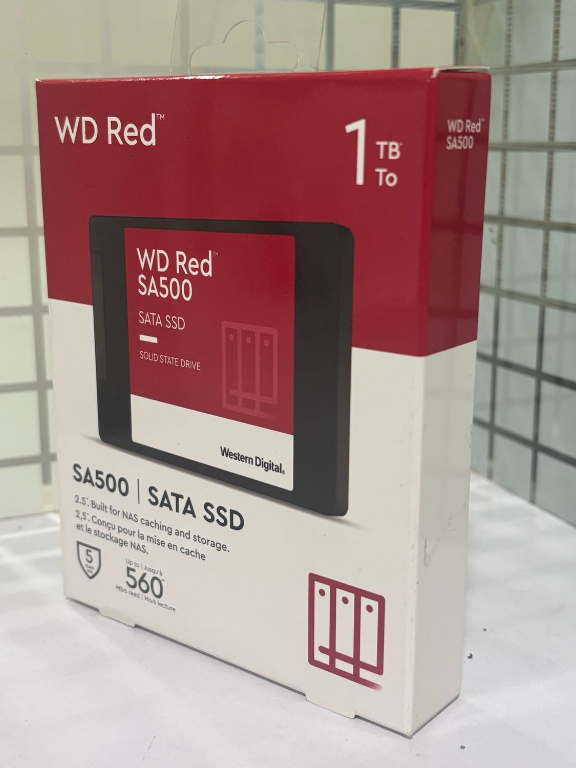 WD Red 1TB SA500 2.5-inch Internal Sata SSD