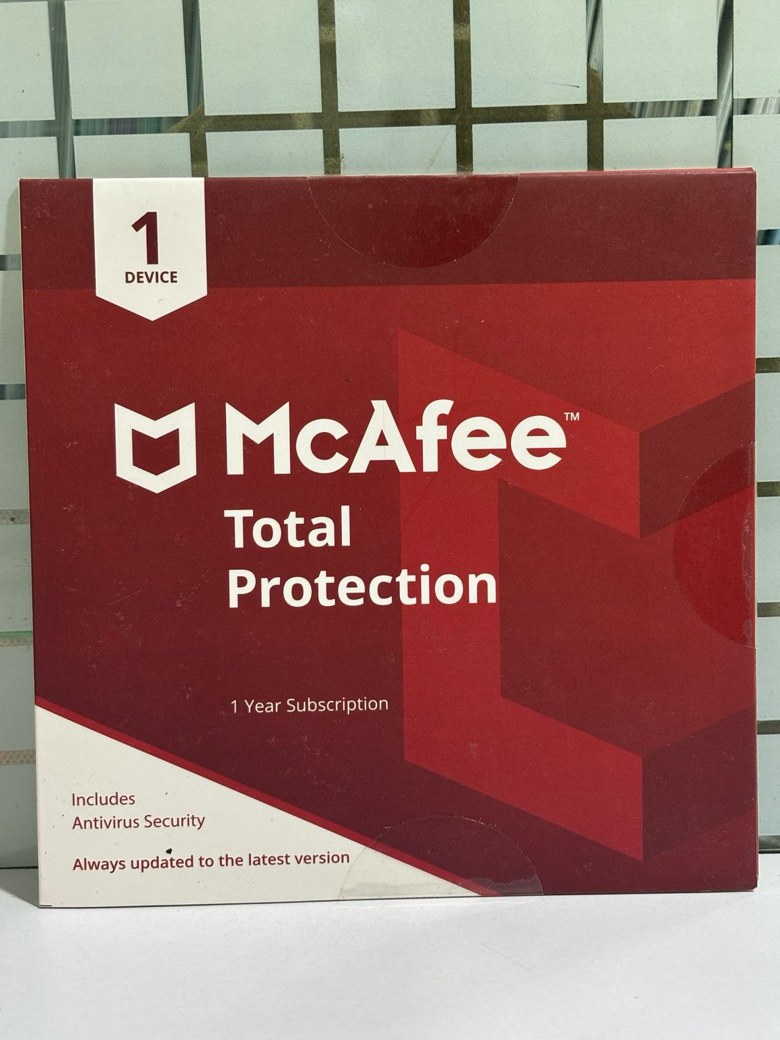 New, 1 User, 1 Year, McAfee Total Protection