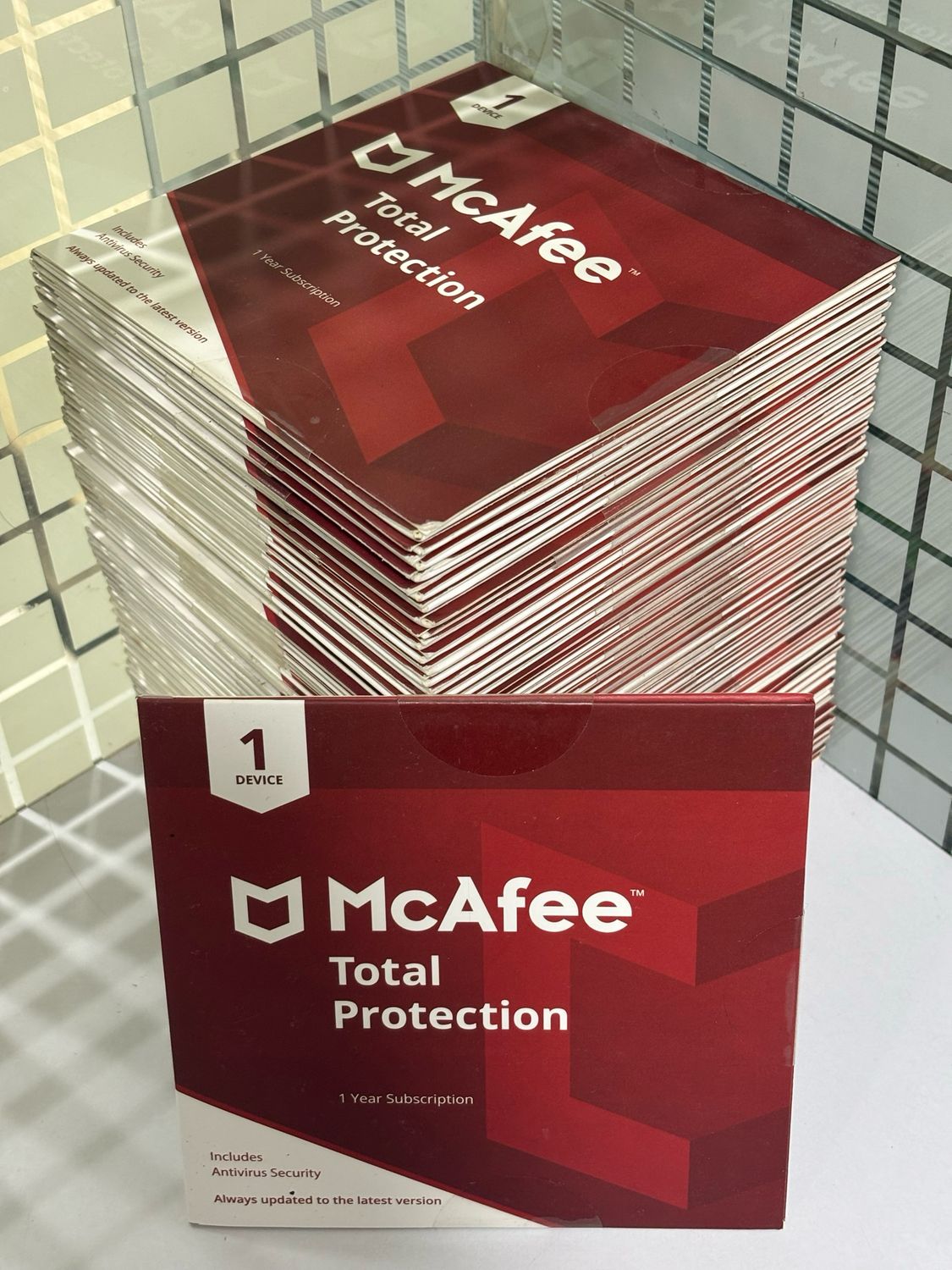 Renewal, 1 User, 1 Year, McAfee Total Protection