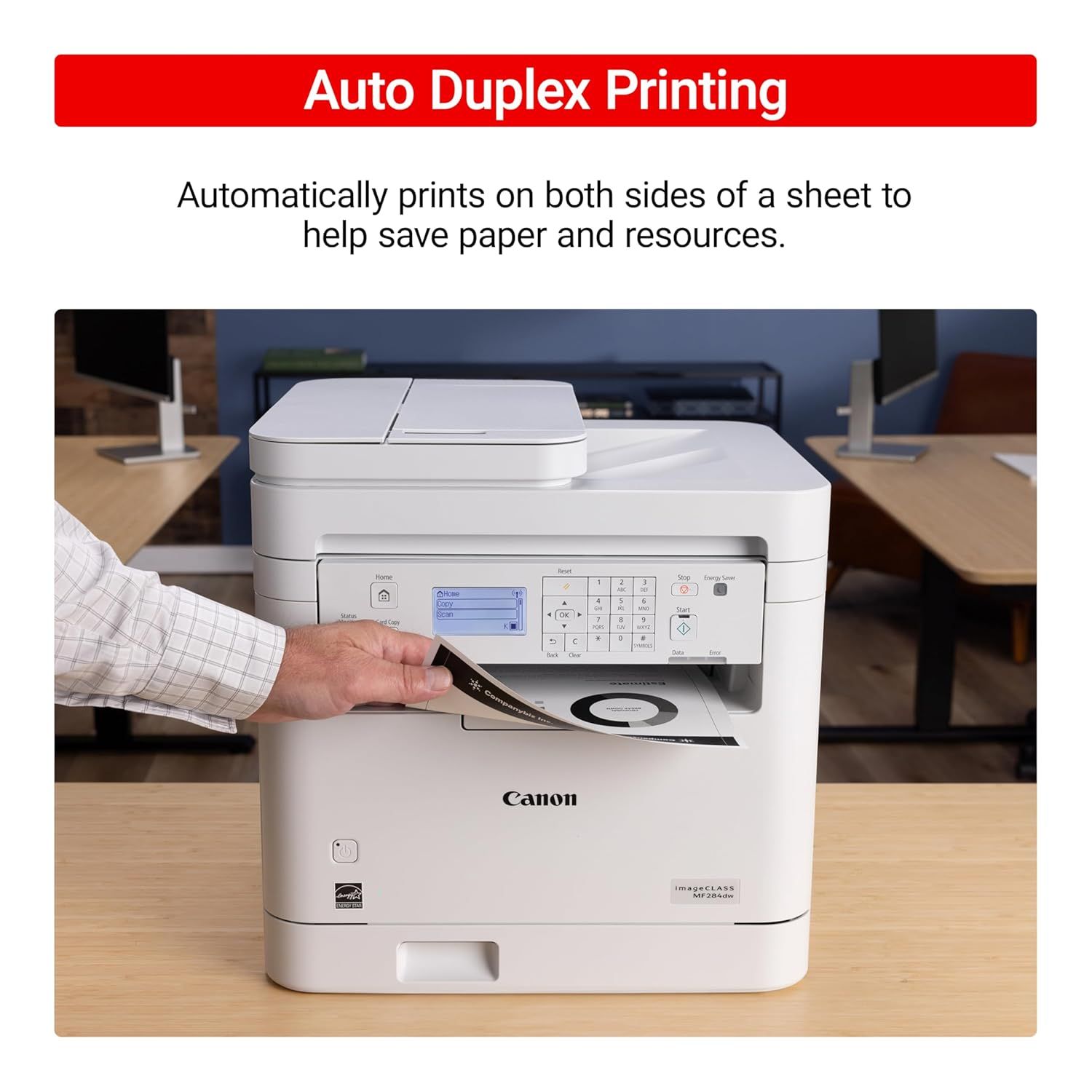 Canon MF284dw with adf 35ppm Multifunction Laser Printer