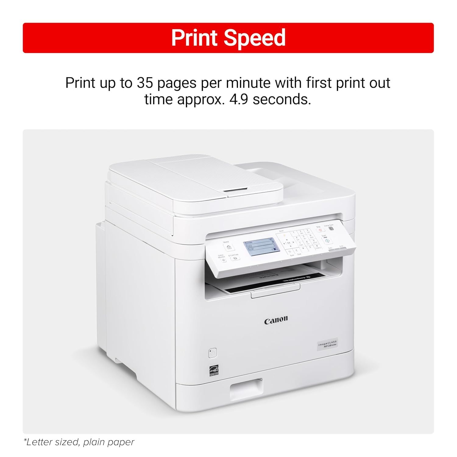 Canon MF284dw with adf 35ppm Multifunction Laser Printer