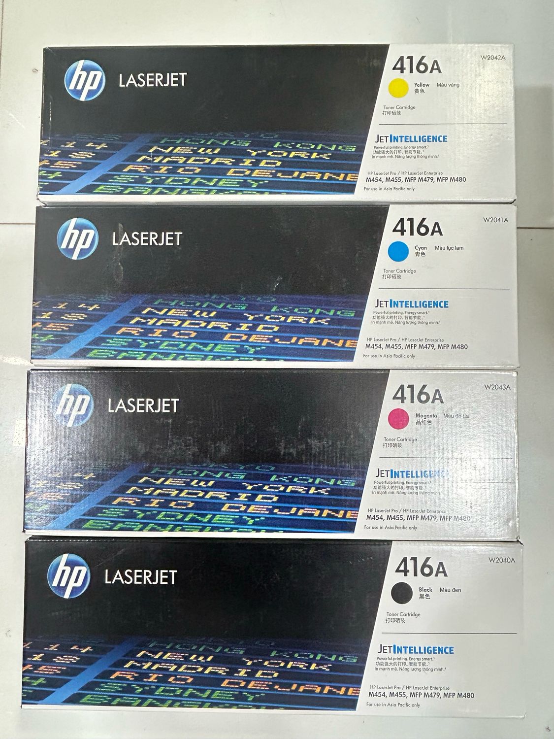 HP 416A Color Toner Cartridge (Set of 4)