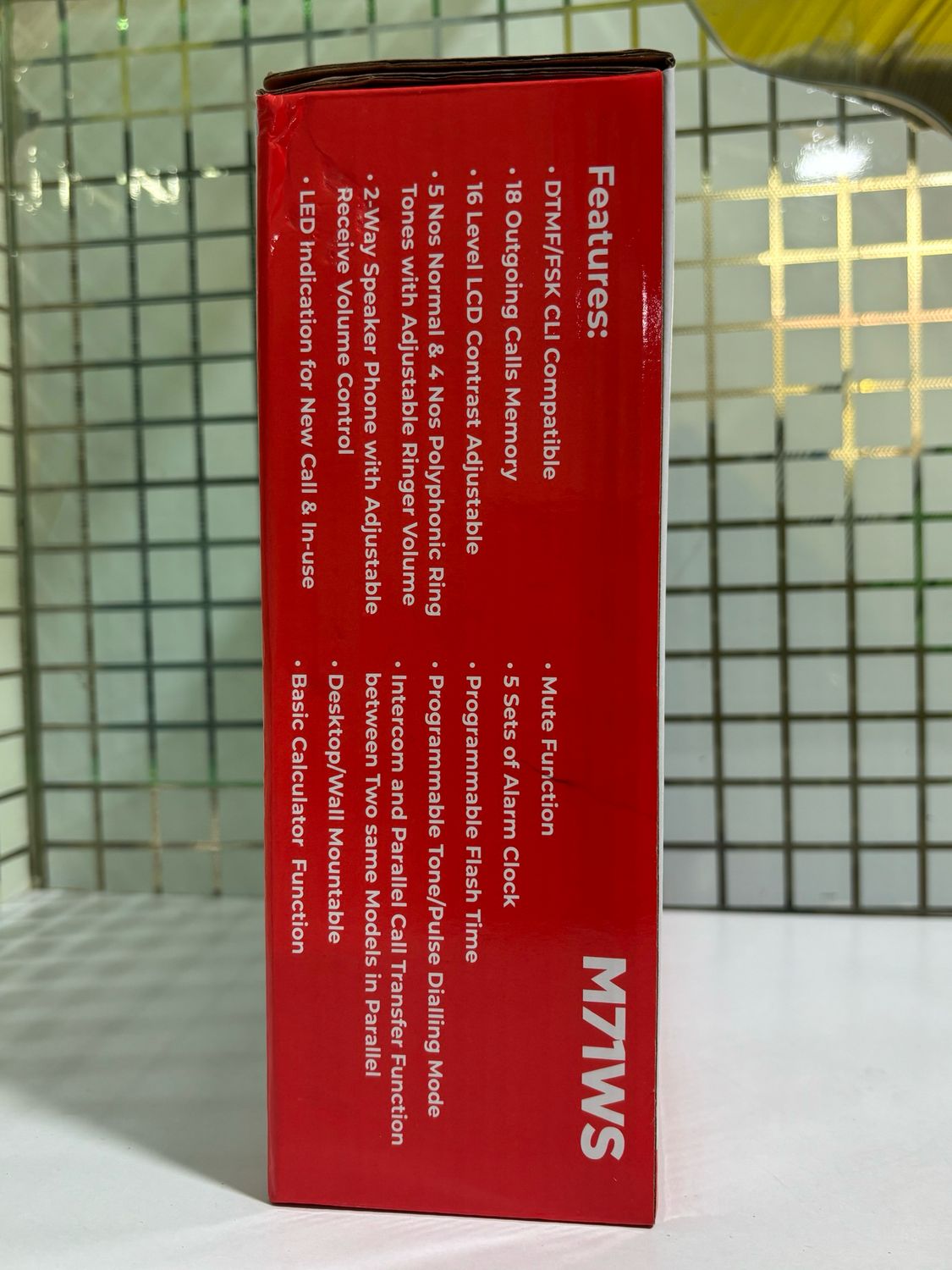 Beetel M71WS Caller ID Phone With Large LCD Display