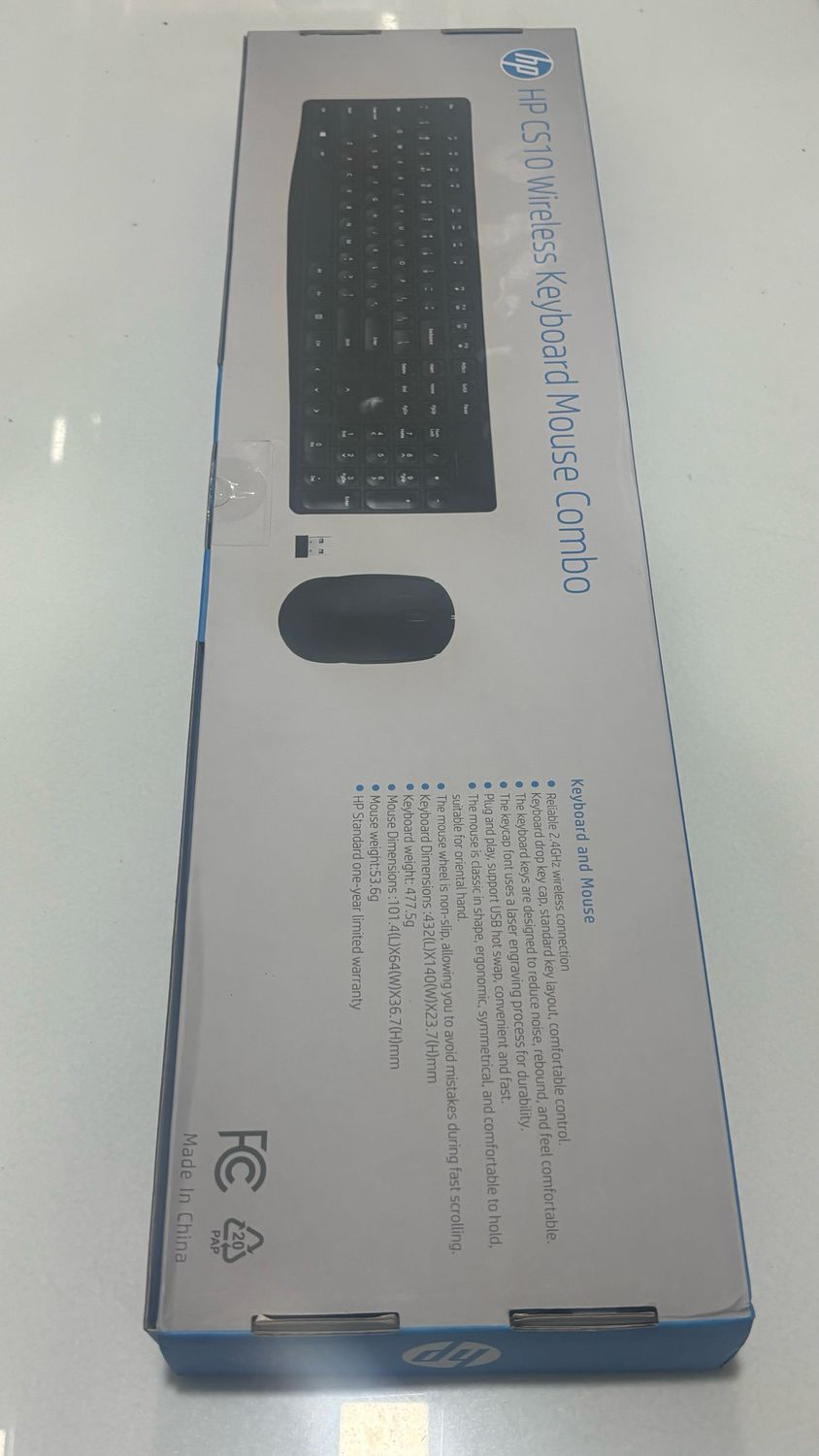 HP CS10 Wireless Keyboard Mouse Combo HP CS10 Wireless Keyboard Mouse Combo