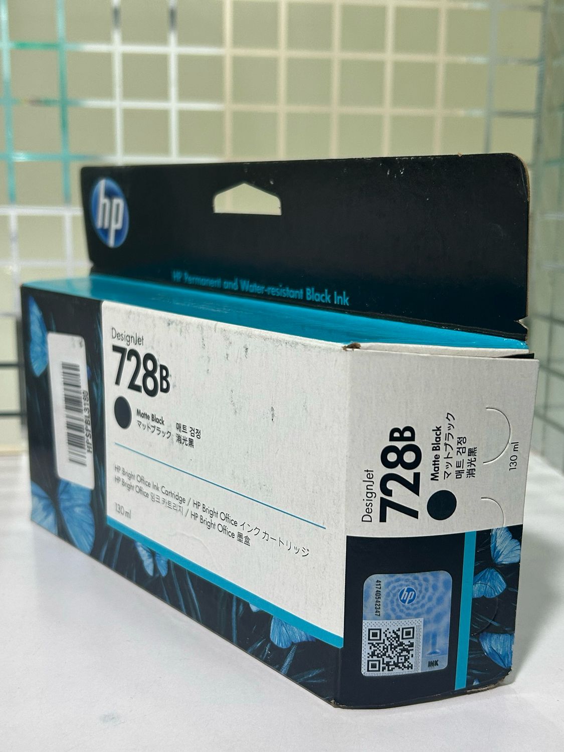 HP DesignJet 728 Matte Black Ink Cartridge, 130ml (T730, T830) HP DesignJet 728 Matte Black Ink Cartridge, 130ml (T730, T830)