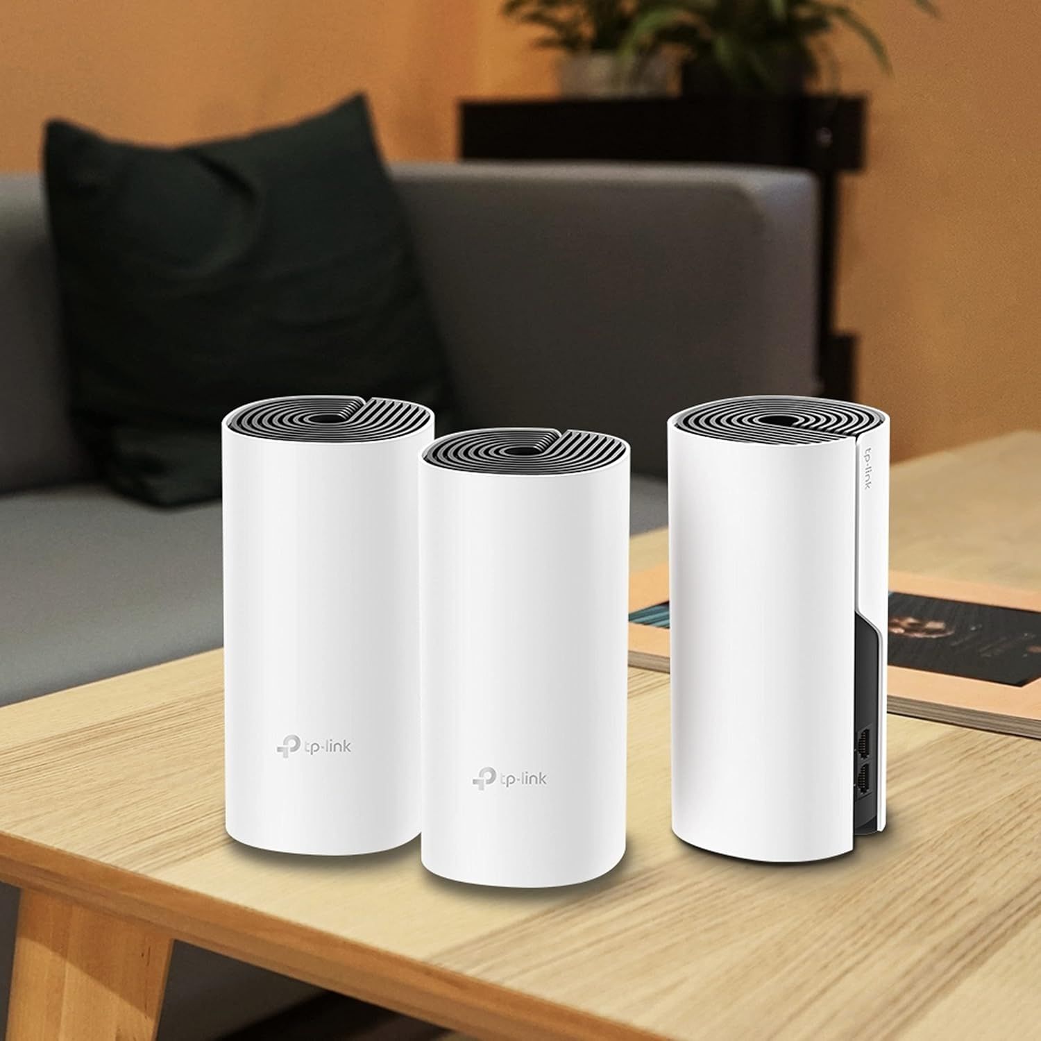 TP-Link Deco M4 Whole Home Mesh Wi-Fi System (Pack of 3) TP-Link Deco M4 Whole Home Mesh Wi-Fi System (Pack of 3)