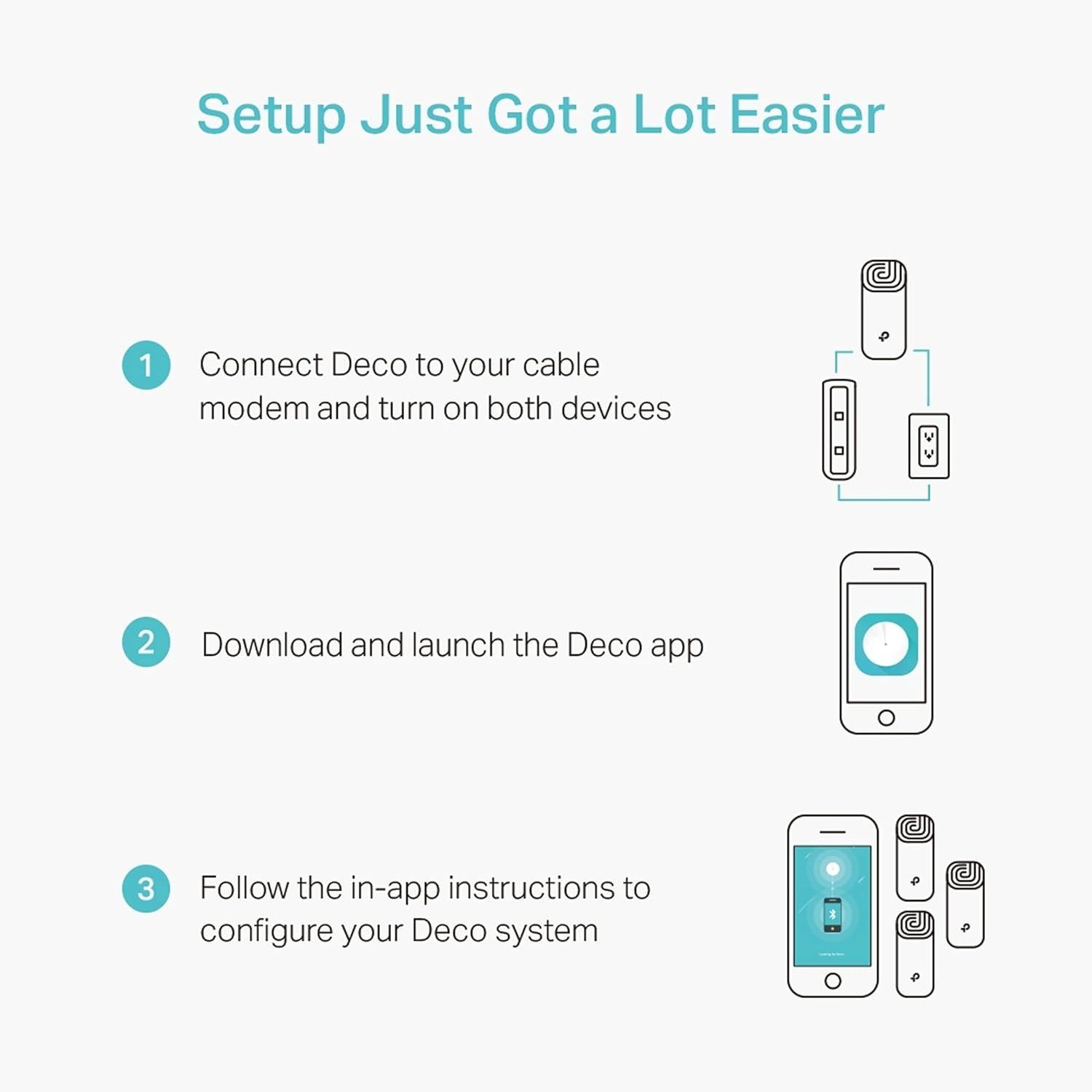 TP-Link Deco M4 Whole Home Mesh Wi-Fi System (Pack of 3) TP-Link Deco M4 Whole Home Mesh Wi-Fi System (Pack of 3)