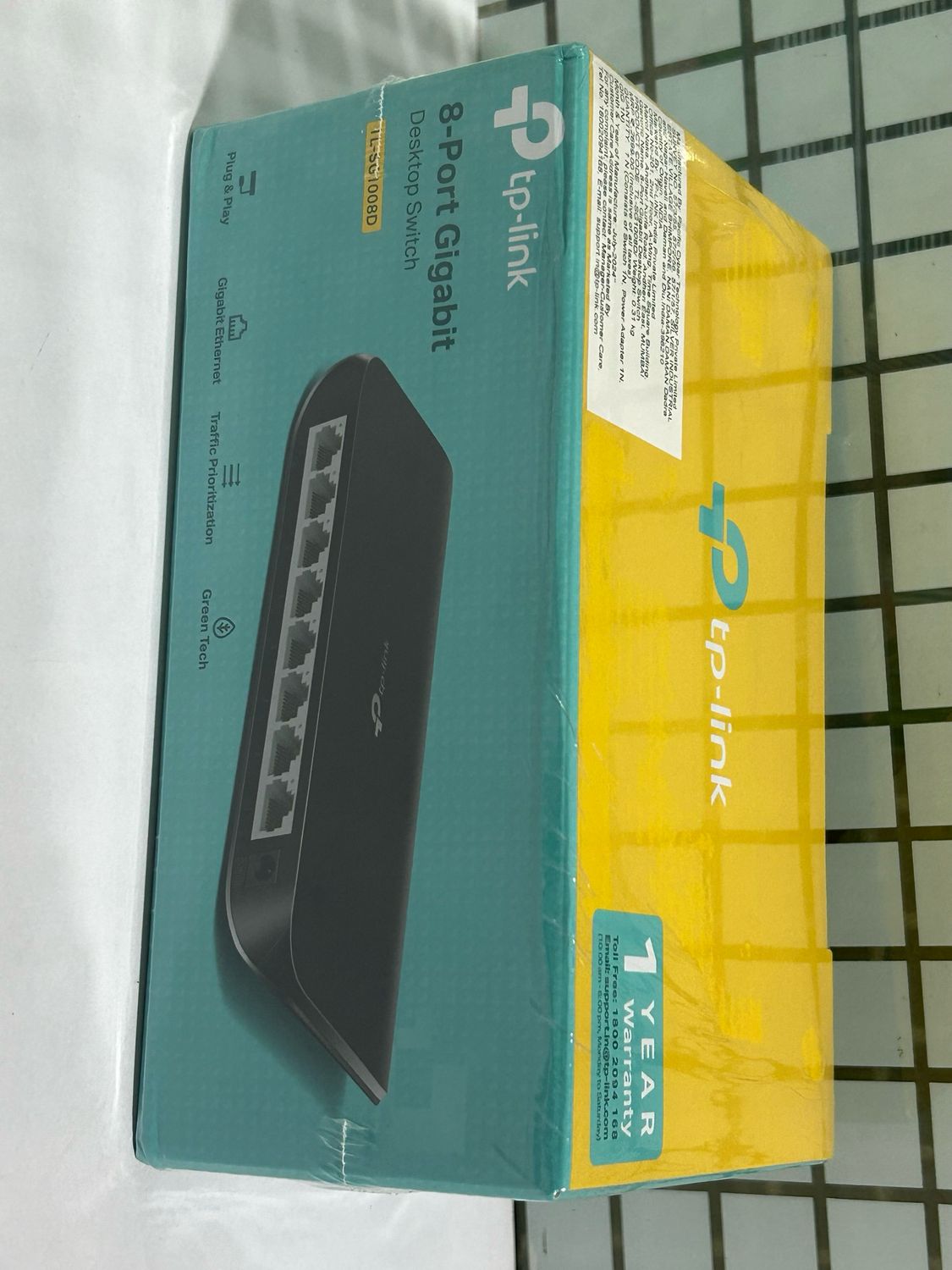 TP-Link SG1008D 8-Port Gigabit Desktop Switch (1000mbps)