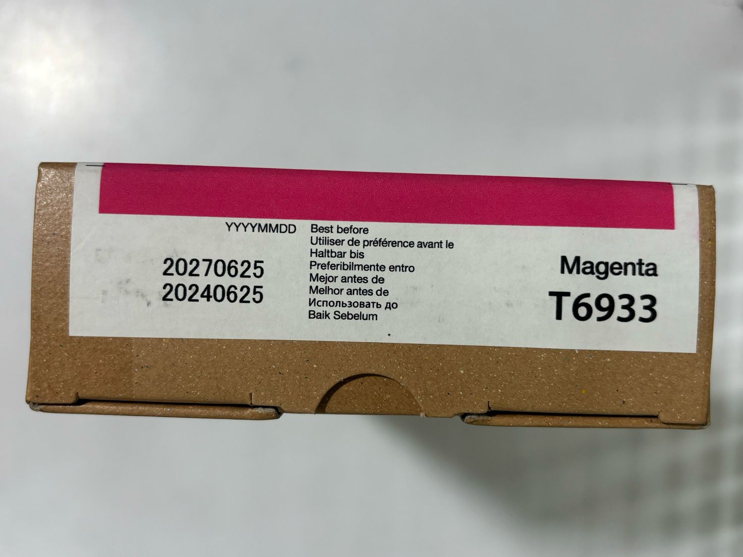 Epson T6933 Ink Cartridge, Magenta, 350ml Epson T6933 Ink Cartridge, Magenta, 350ml