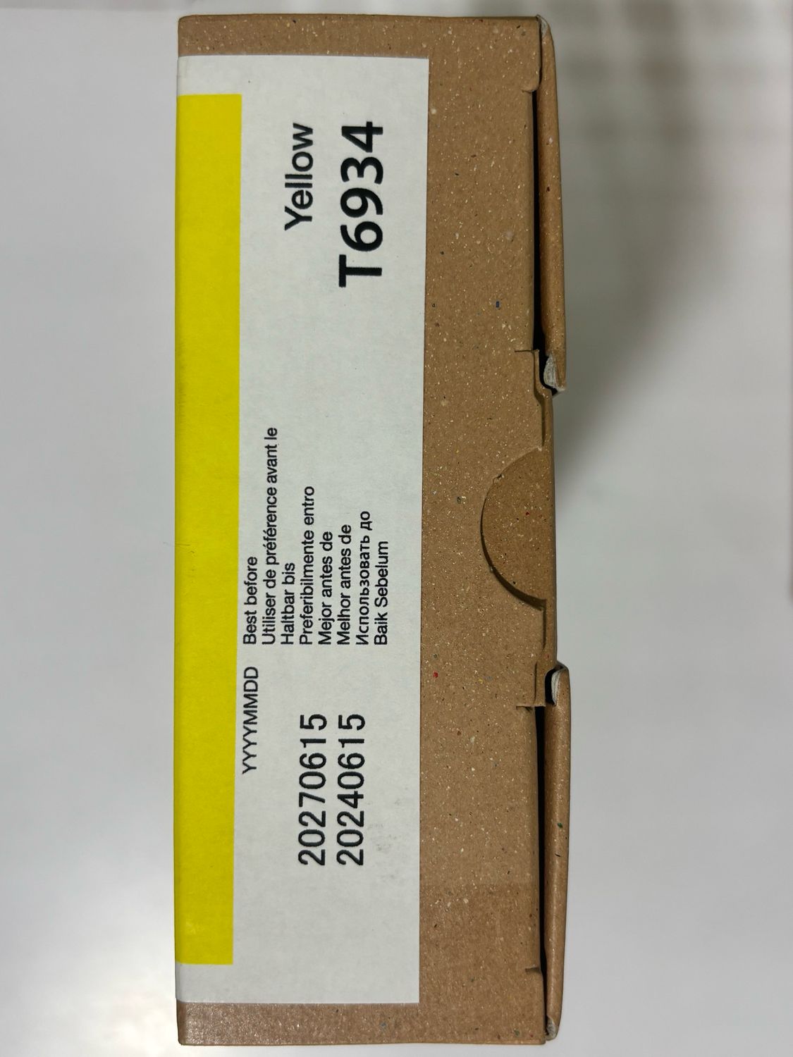 Epson T6934 Ink Cartridge, Yellow, 350ml Epson T6934 Ink Cartridge, Yellow, 350ml