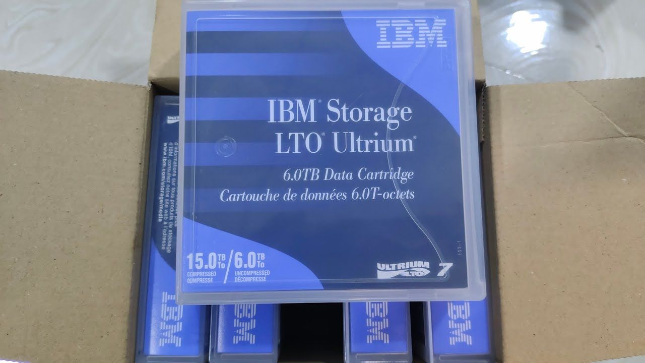 IBM LTO 7 Data Cartridge IBM LTO 7 Data Cartridge