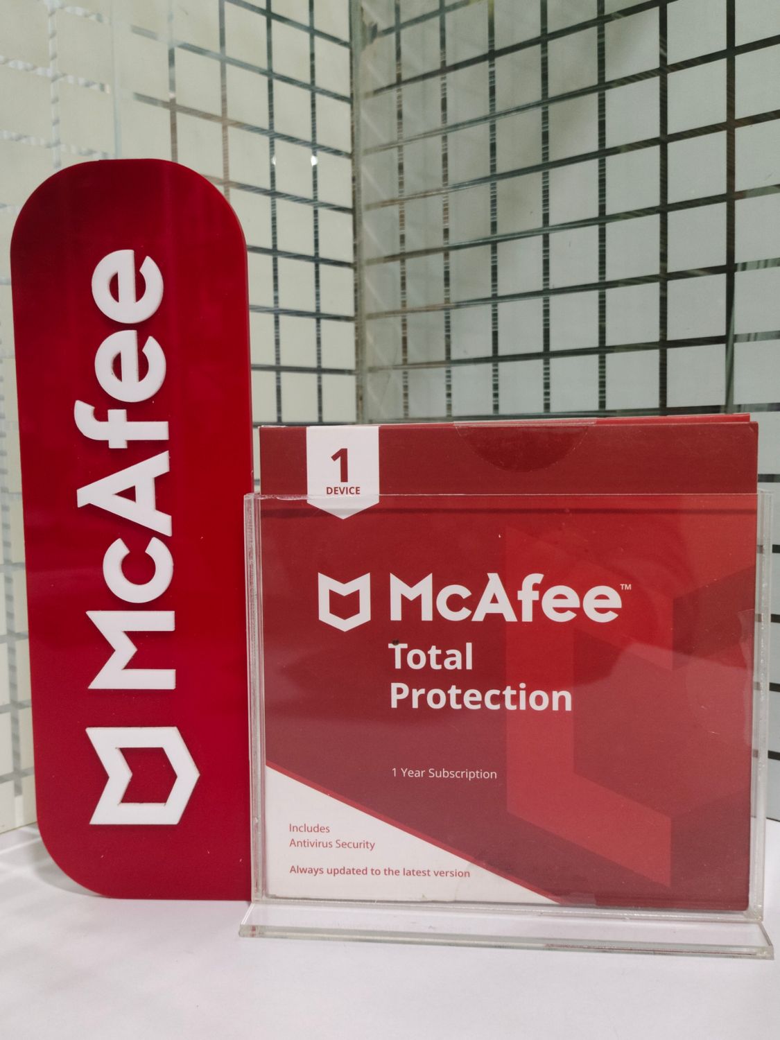 New, 1 User, 1 Year, McAfee Total Protection