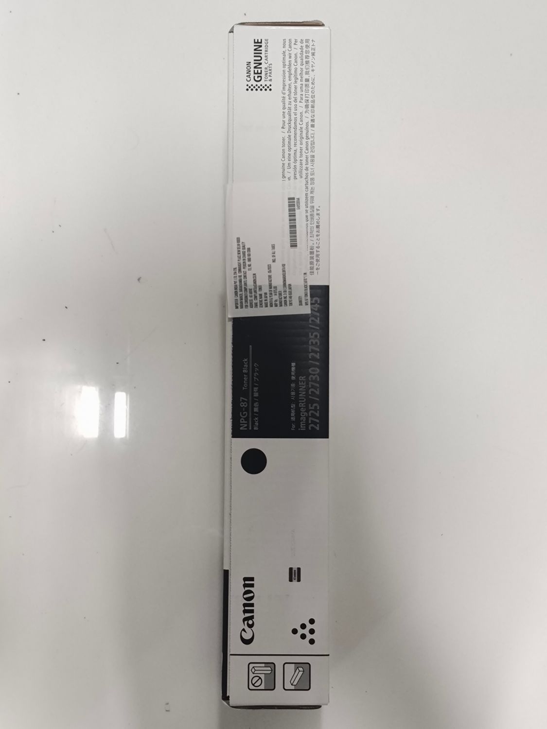 Canon NPG-87 Toner Cartridge (IR-2725/2730/2735/2745) Canon NPG-87 Toner Cartridge (IR-2725/2730/2735/2745)