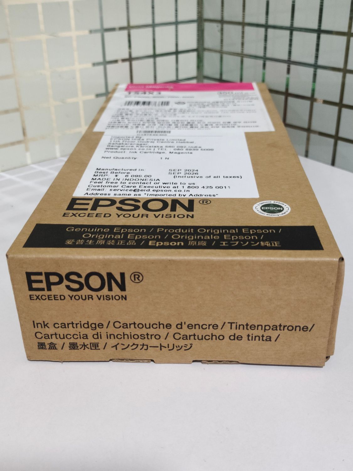Epson Magenta T54X300 UltraChrome 350ml Epson Magenta T54X300 UltraChrome 350ml