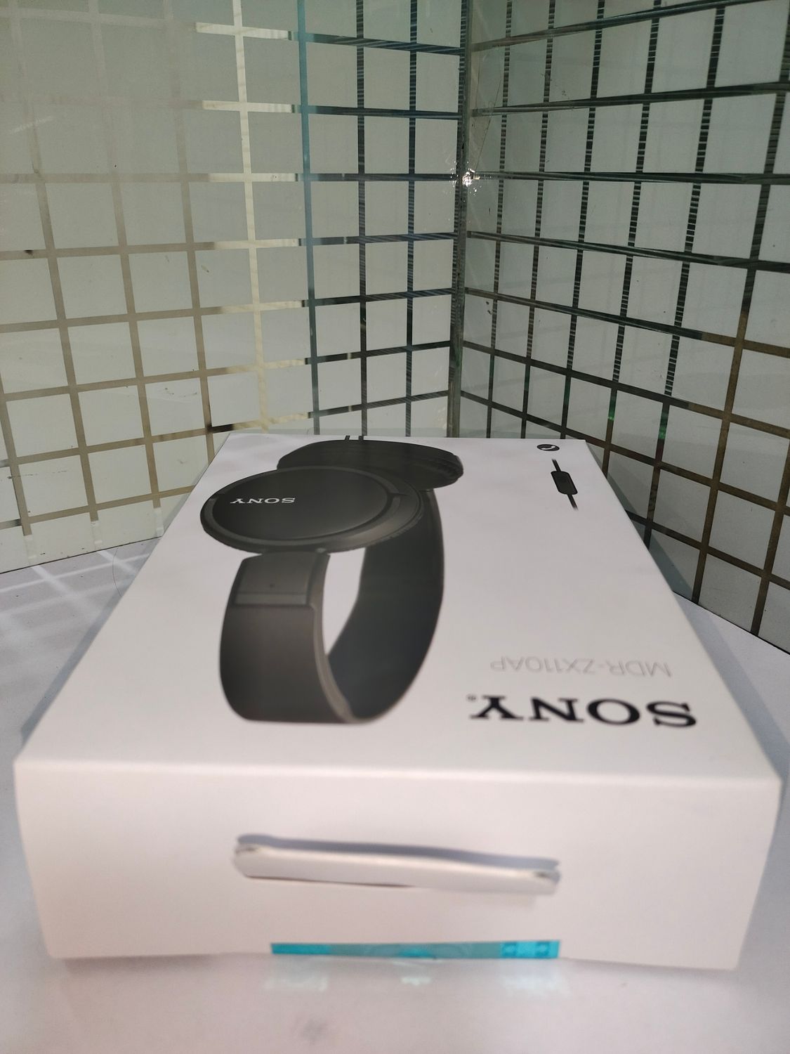 Sony MDR-ZX110AP On-Ear Stereo Headphones, Black