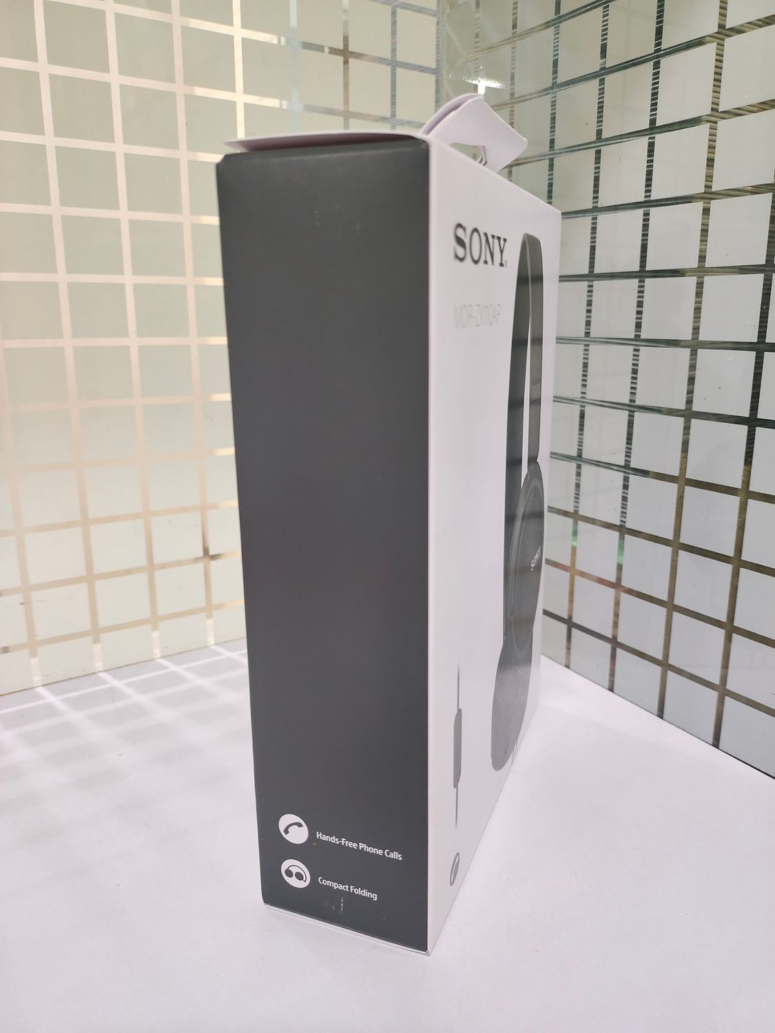 Sony MDR-ZX110AP On-Ear Stereo Headphones, Black