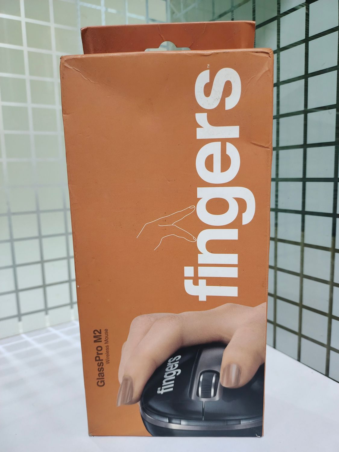 Fingers GlassPro M2 Wireless 2.4GHz Mouse with USB Receiver Fingers GlassPro M2 Wireless 2.4GHz Mouse with USB Receiver