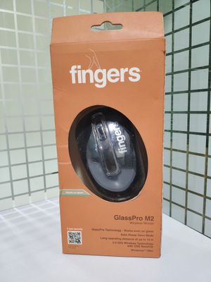Fingers GlassPro M2 Wireless 2.4GHz Mouse with USB Receiver