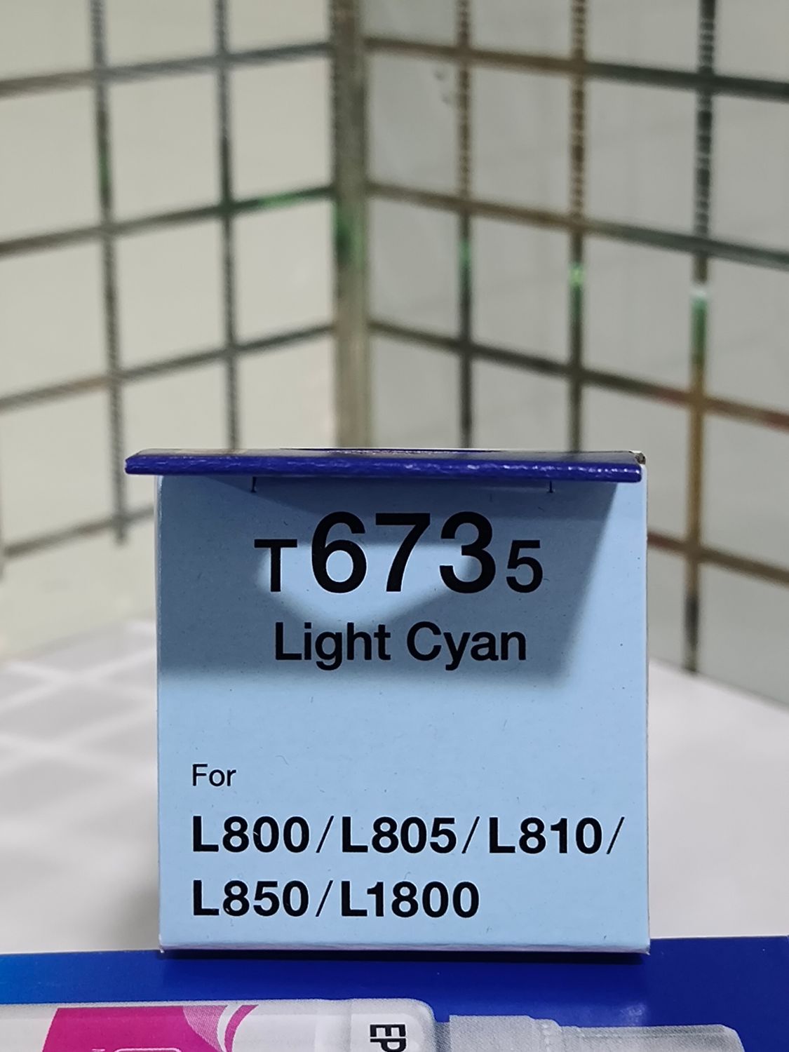 Epson 673 Light Cyan ink Bottle Epson 673 Light Cyan ink Bottle
