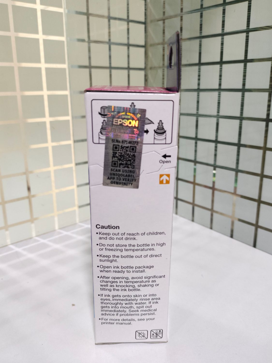 Epson 673 Magenta ink Bottle Epson 673 Magenta ink Bottle