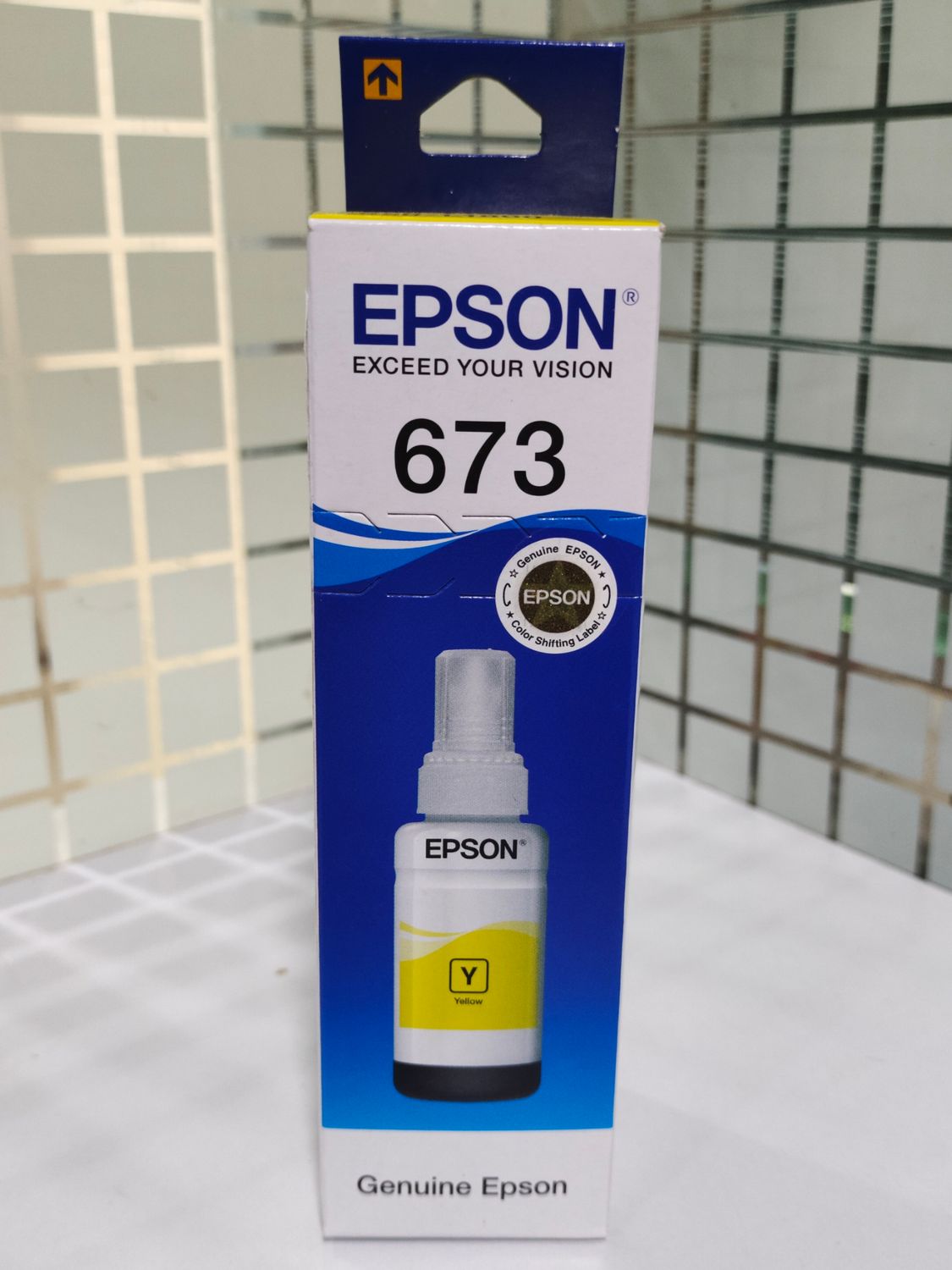 Epson 673 Yellow ink Bottle
