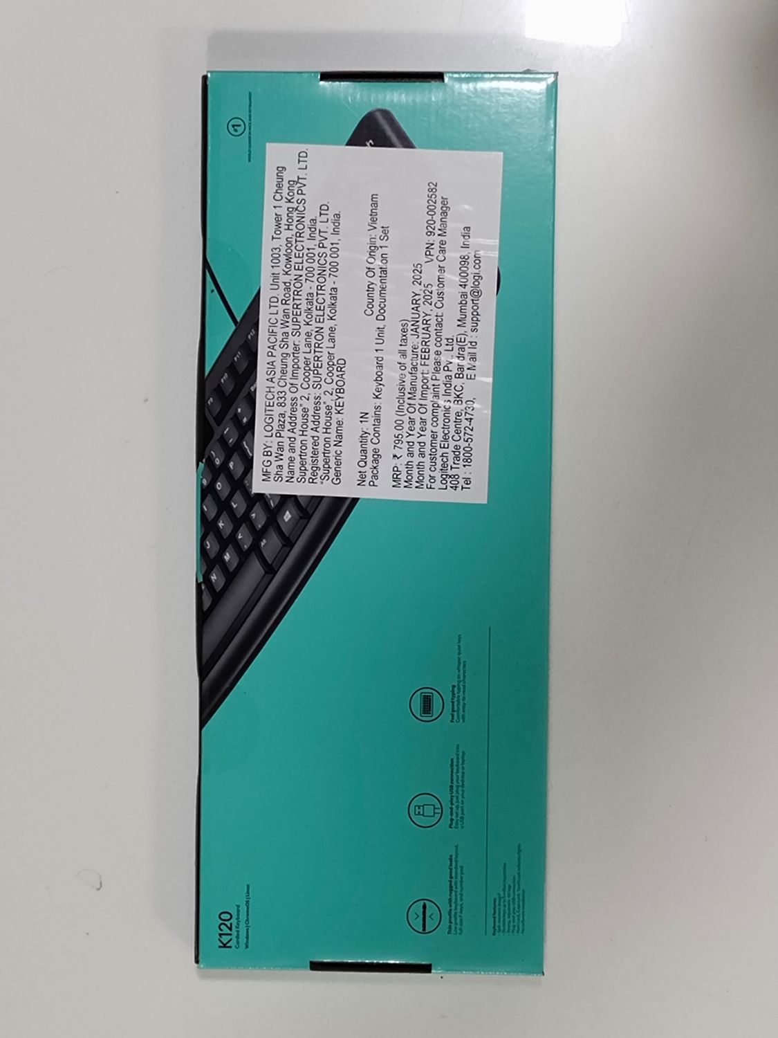 Logitech K120 USB Keyboard Logitech K120 USB Keyboard