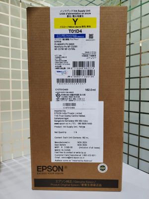 Epson T01D4 Yellow Ink Cartridge