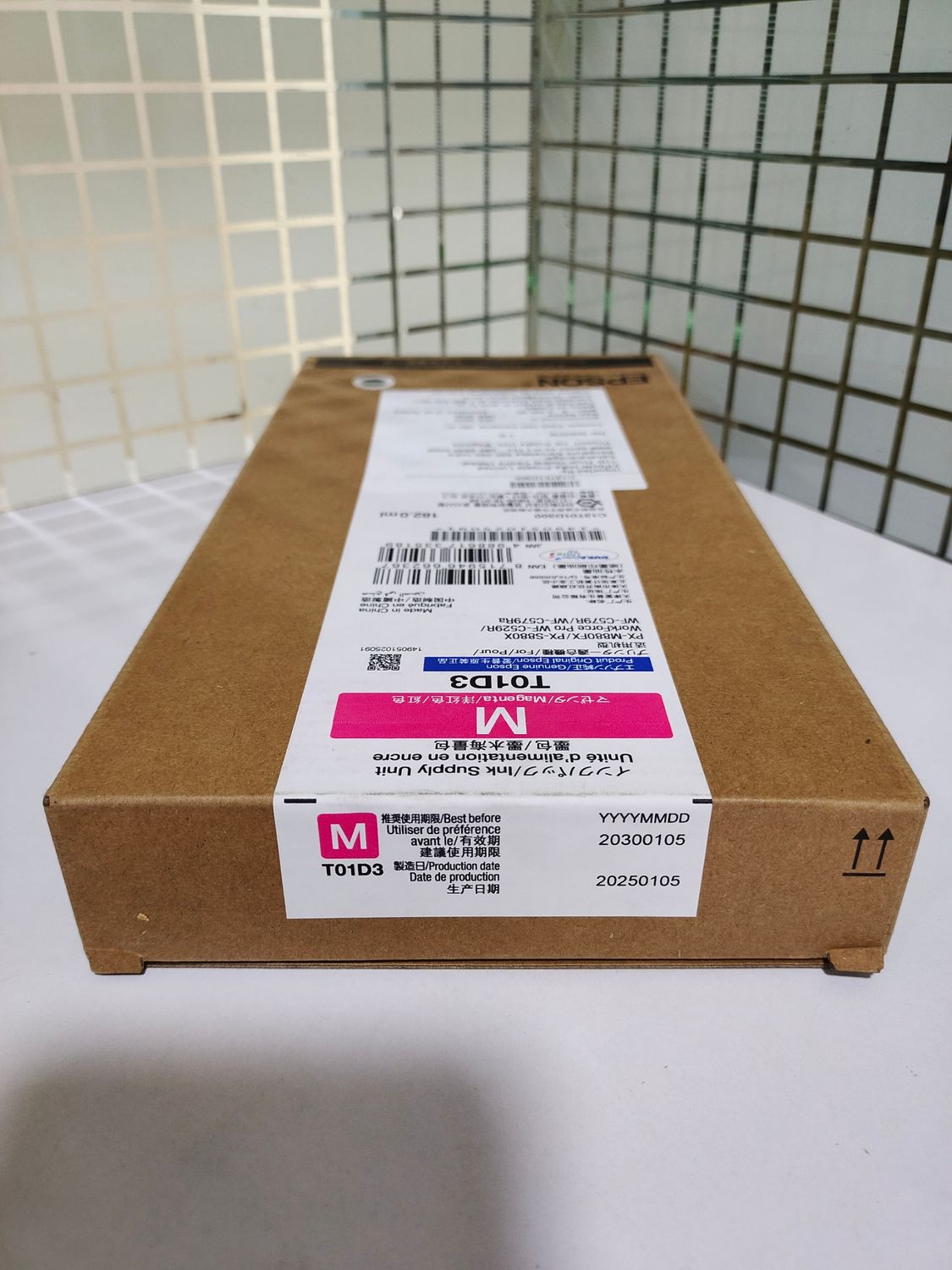 Epson T01D3 Magenta Ink Cartridge Epson T01D3 Magenta Ink Cartridge