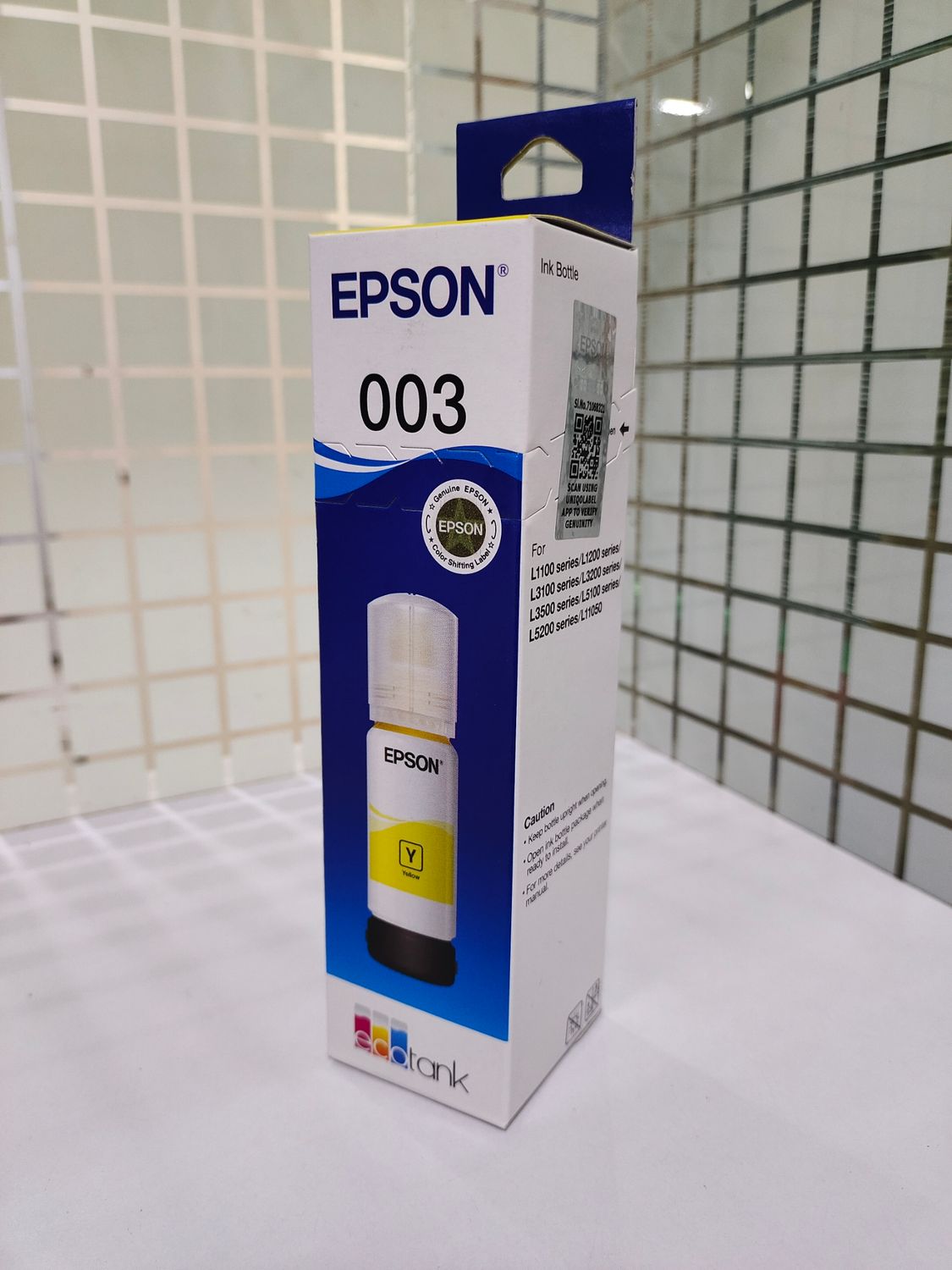 Epson 003 Yellow Ink Bottle Epson 003 Yellow Ink Bottle