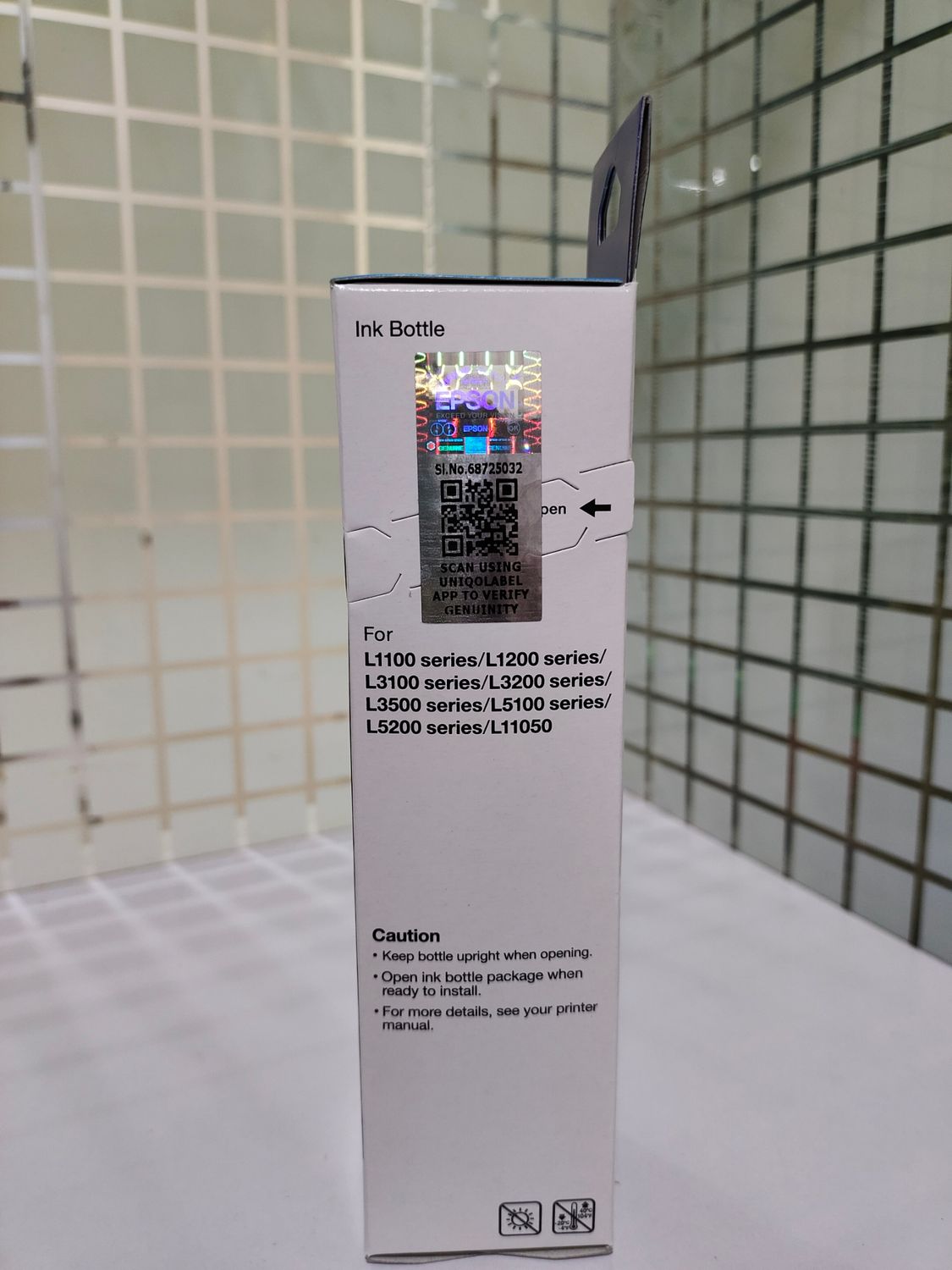 Epson 003 Cyan Ink Bottle