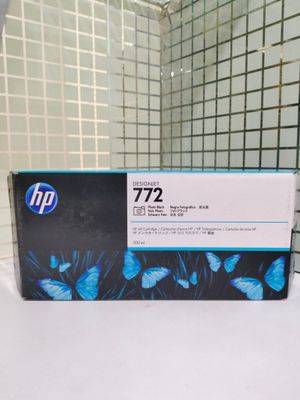 HP 772 Photo Black DesignJet Ink Cartridge, 300ml (CN633A)