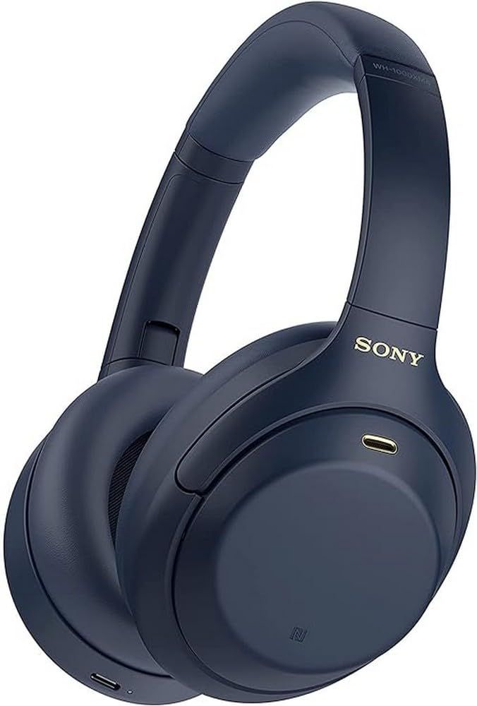 ​Sony WH-1000XM4 Wireless Over-Ear Headphones (Blue)