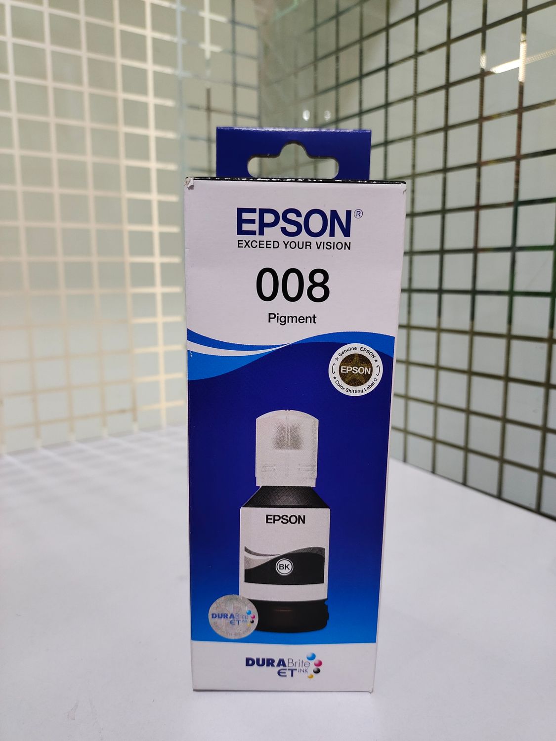 Epson 008 Black Ink Bottle, 127ml