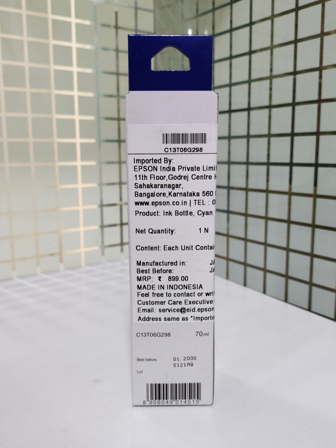 Epson 008 Cyan Ink Bottle, 70ml Epson 008 Cyan Ink Bottle, 70ml