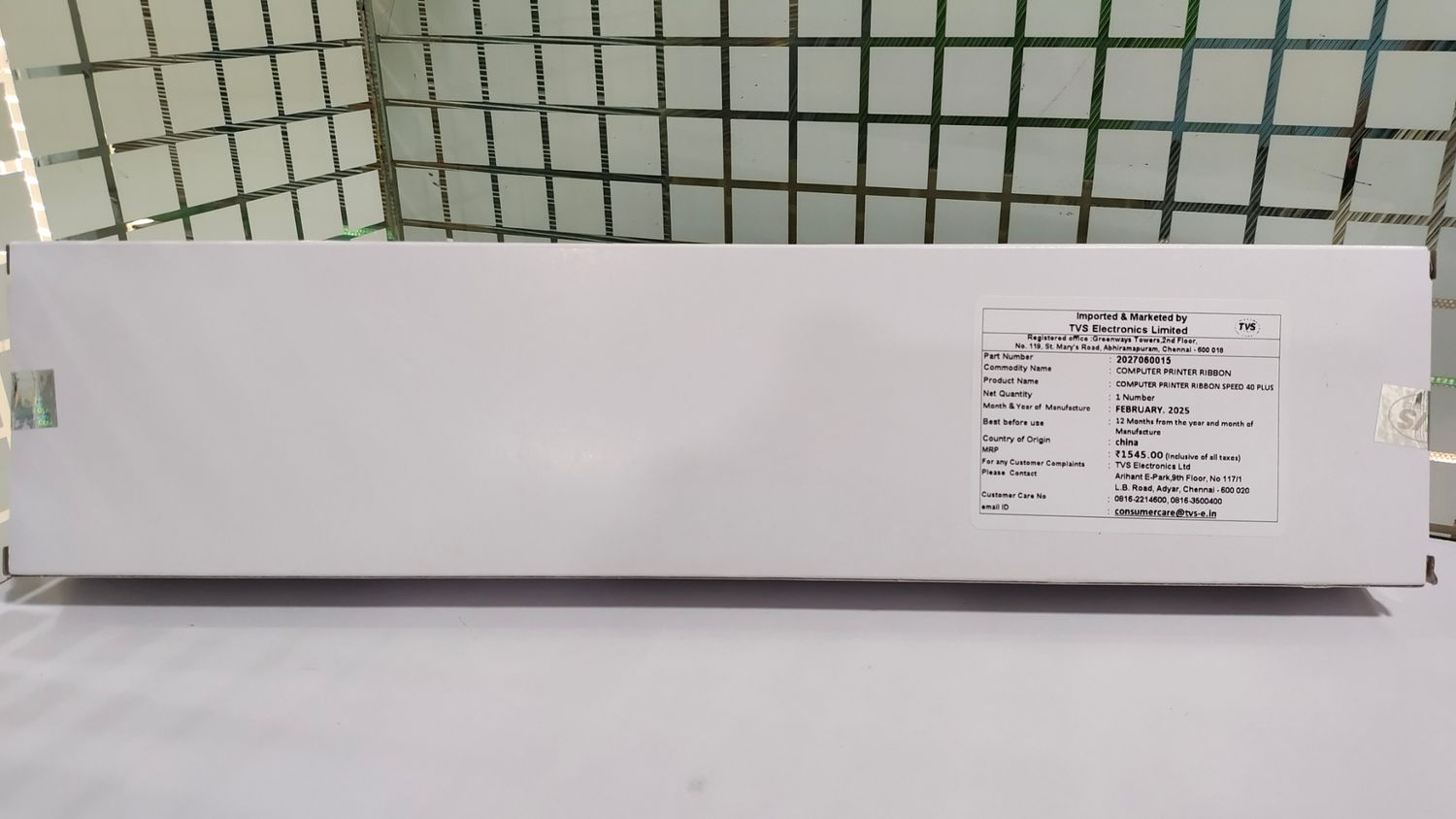 Tvs Speed 40 Plus Ribbon Cartridge