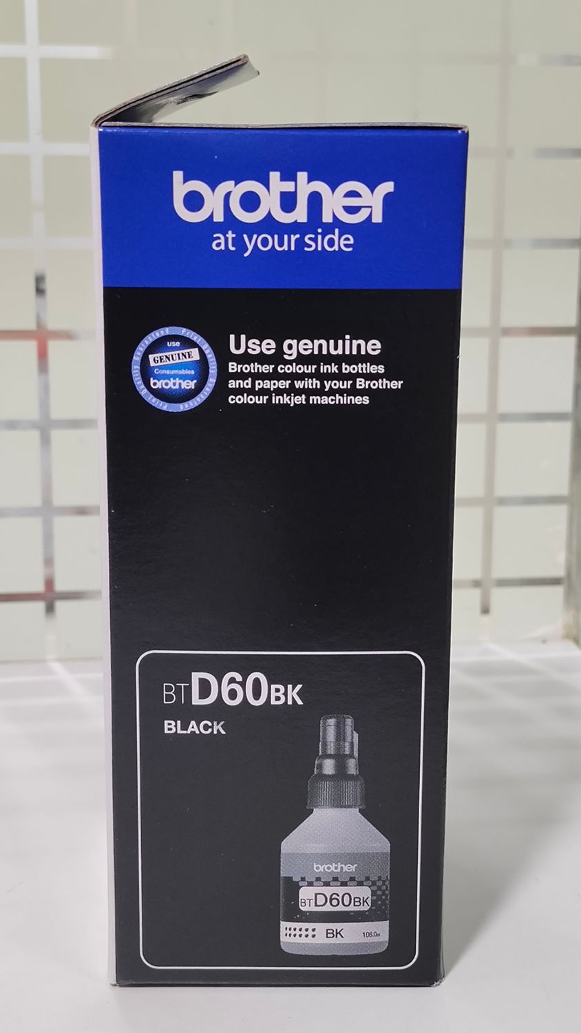 Brother D60BK Black ink Bottle