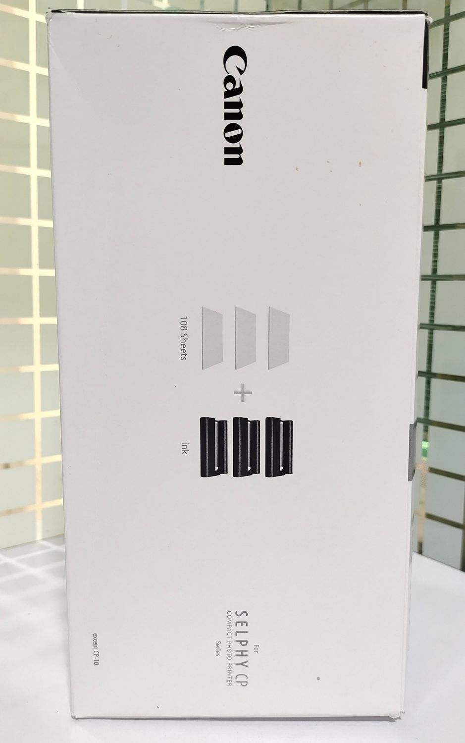 New, Canon Selphy KP-108IN Color Ink/Paper Set