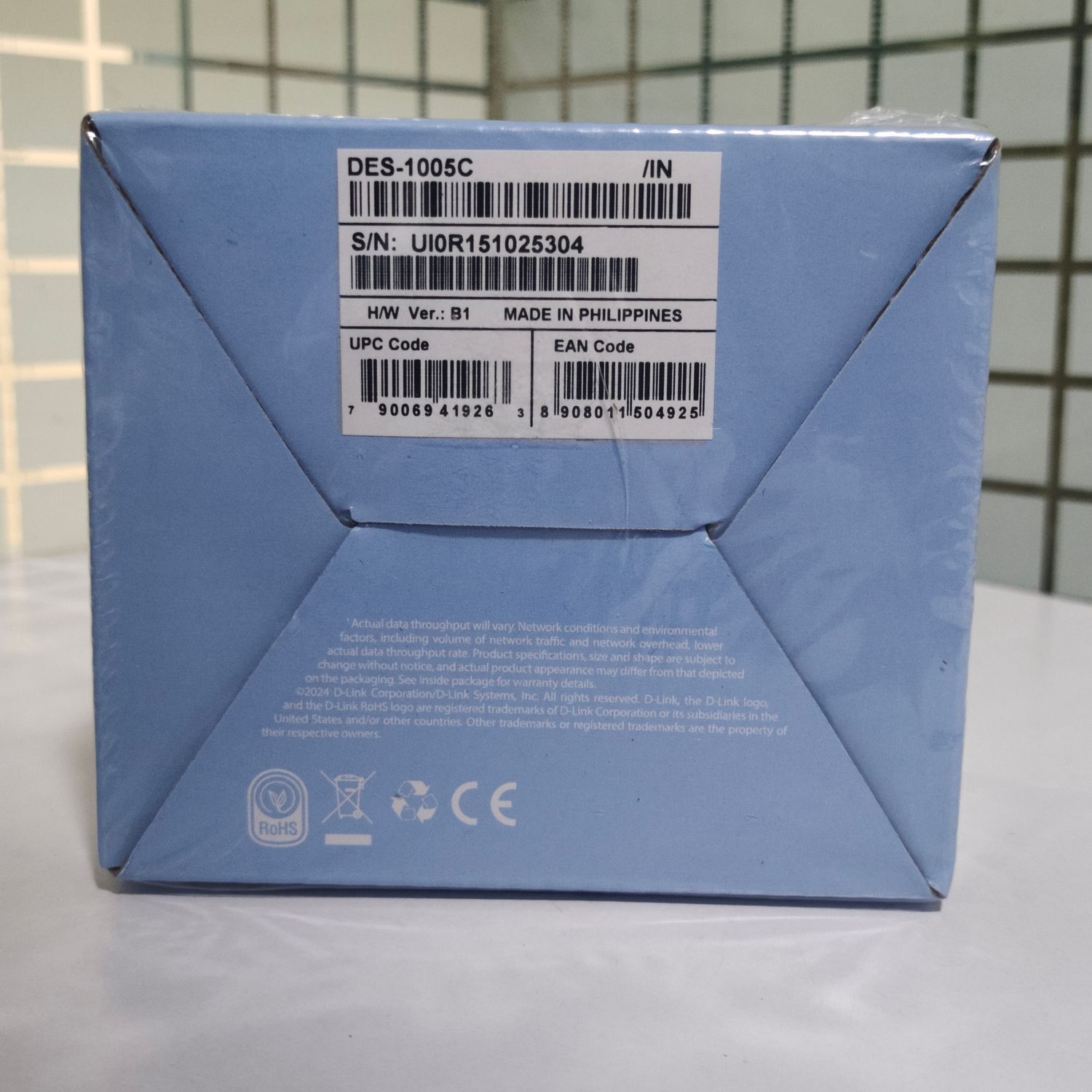 D-Link DES-1005C 5-Port Network Switch